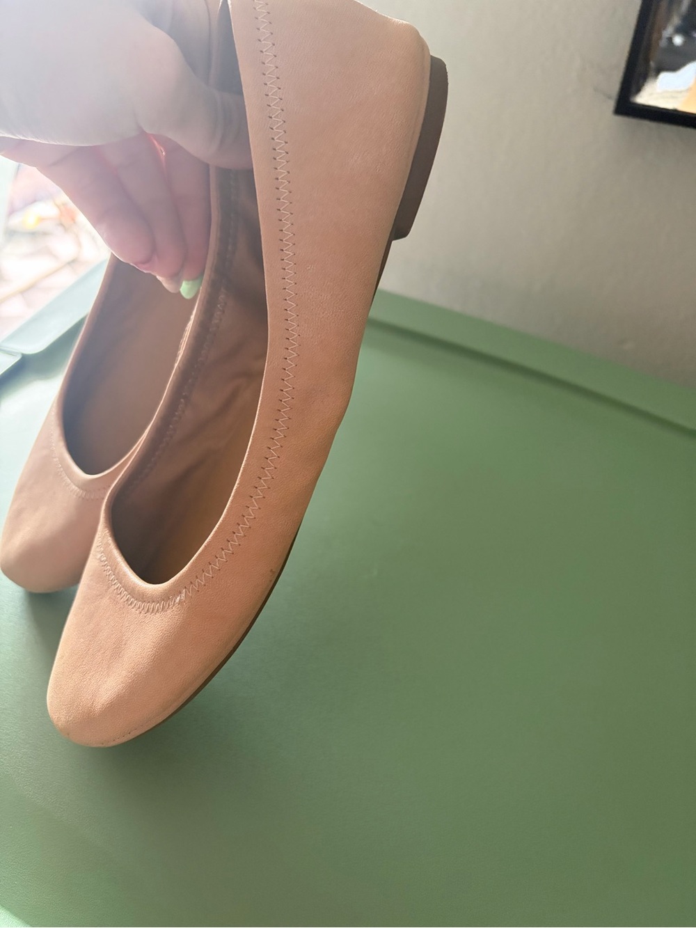 Lucky Brand Women’s Pink beige Ballet Flats - Picture 7 of 10
